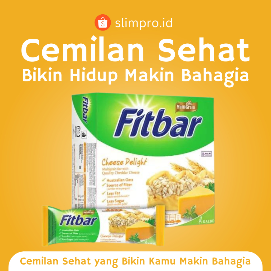 

Fitbar 1 Box Cheese Tiramisu Coklat Fruits 12pcs