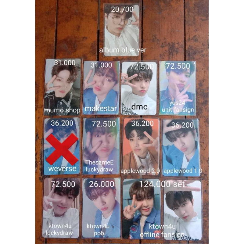 treasure junghwan 1st mini album the second step chapter one tss ch1 album blue ver mumo shop makest