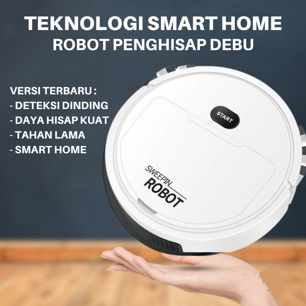 Hot Deals Robot Vacum Cleaner / Vacum Robot Mini / Robot Vacum / Vacuum Robot Original / Sapu Robot