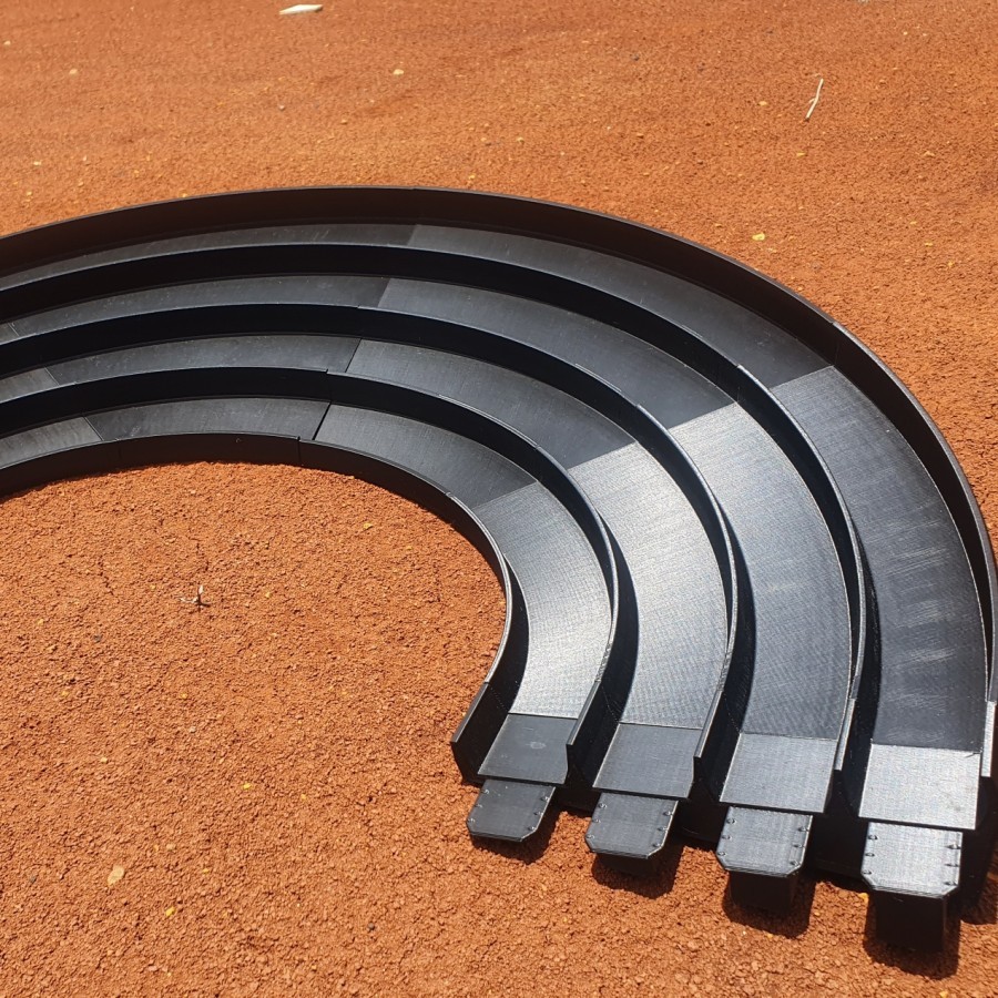 Hot Wheels Track 4 Four Lane Empat Jalur