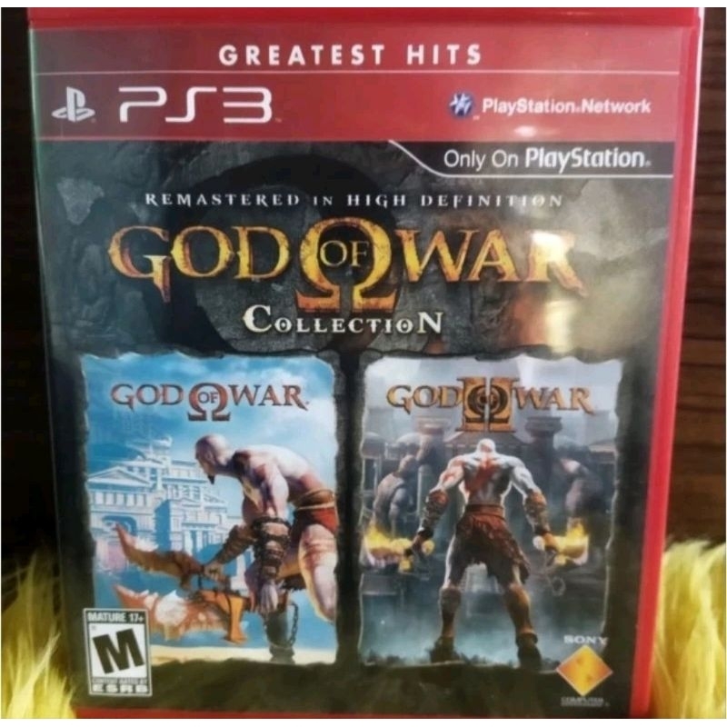 KASET BD GOD OF WAR COLLECTION PS3