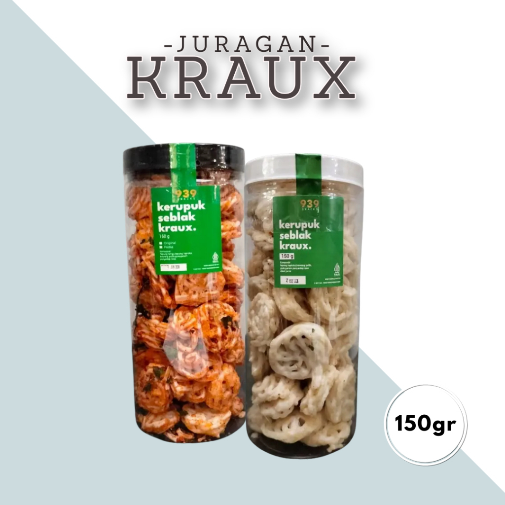 

Seblak Kraux 150g Kerupuk krupuk seblak bantet kering pedas gurih Kraux