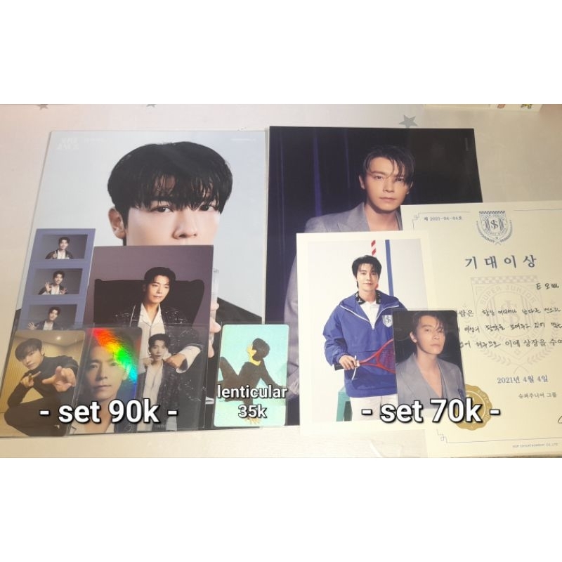 [BACA DESC] SG23 SG21 donghae set lenticular dne bad