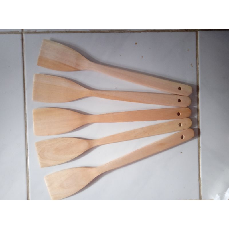Spatula kayu / sutil kayu / peralatan masak
