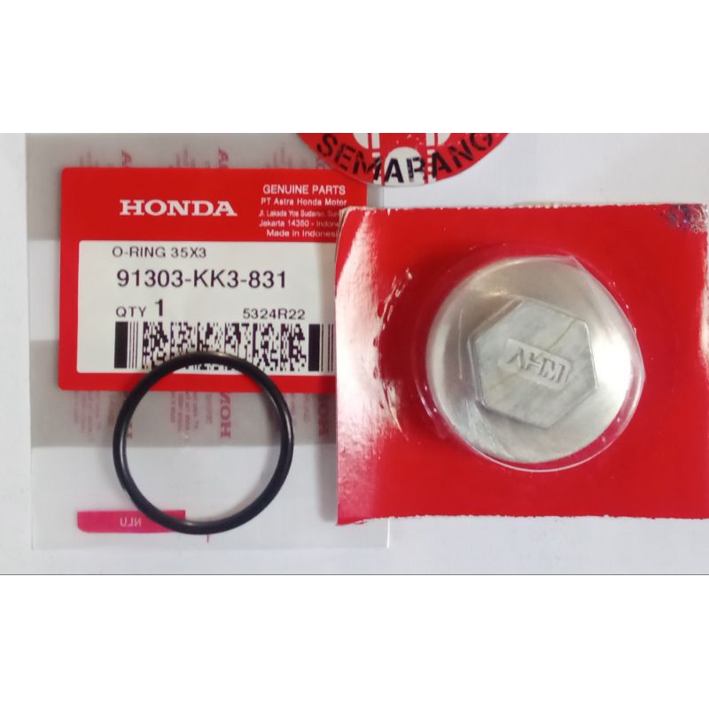 TUTUP KLEP DAN ORING TUTUP KLEP SET HONDA GLPRO MEGAPRO TIGER AHM