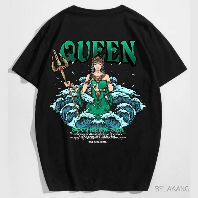 Kaos Baju Nyi Roro Kidul | Queen Southern Sea | Series Java Culture