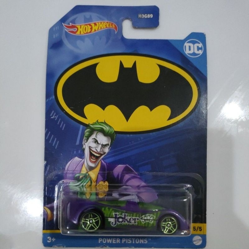 Hotwheels Batman Special Edition Joker (Power Pistons)