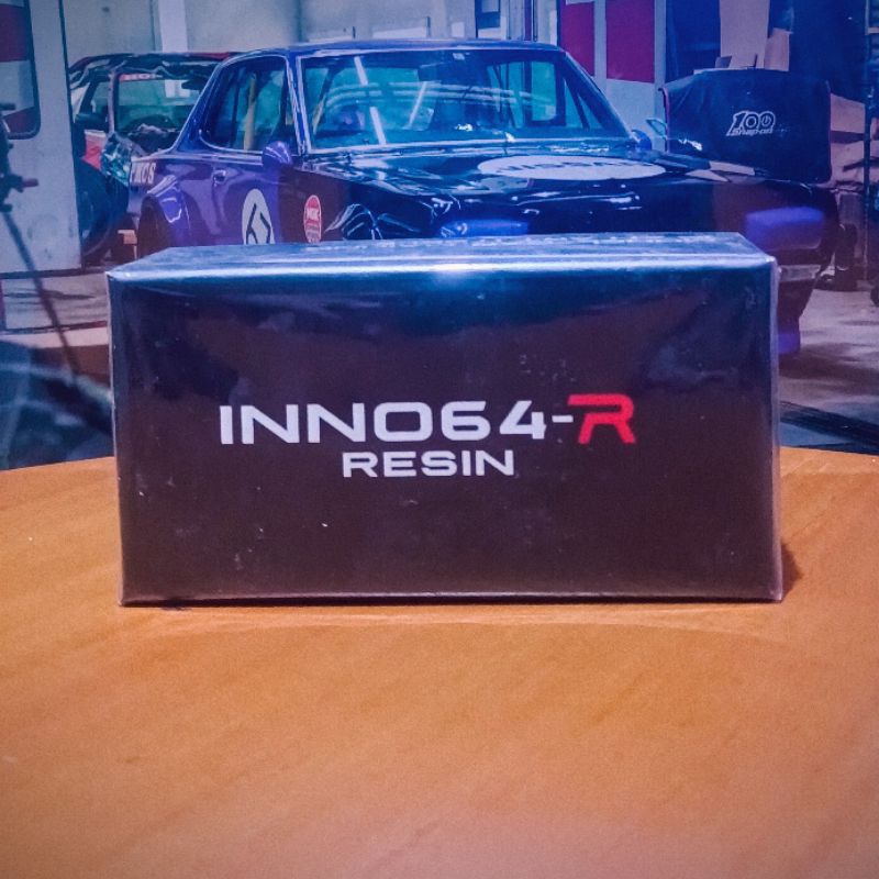 INNO 1/64 Resin Nissan Skyline LBWK ER34 Super Silhouette Black INNO64