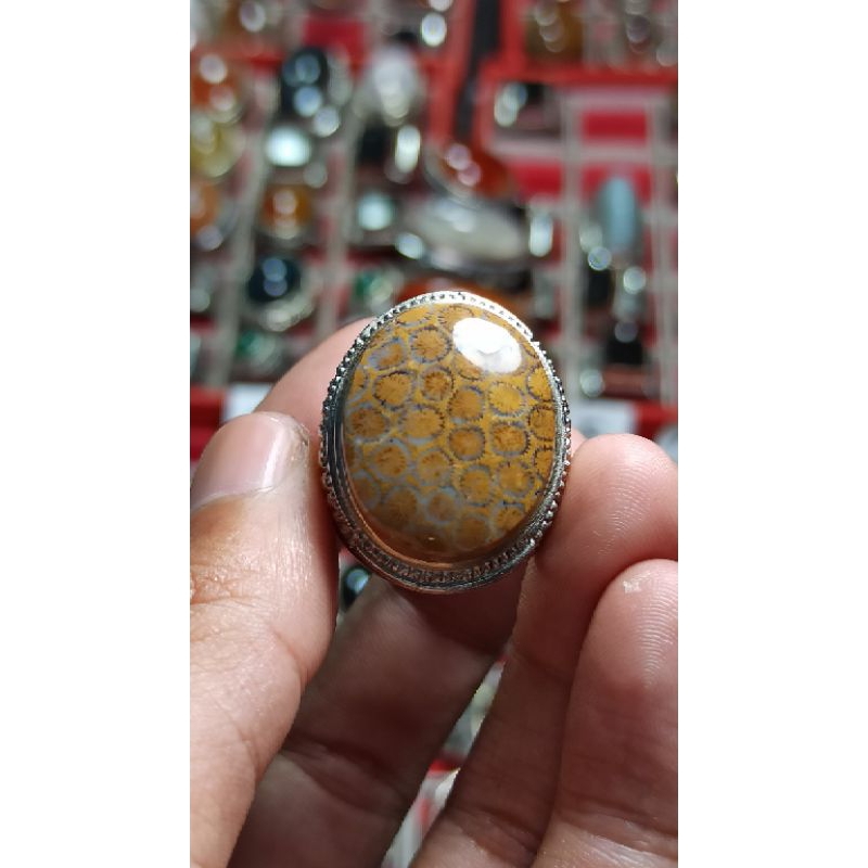 batu akik teratai