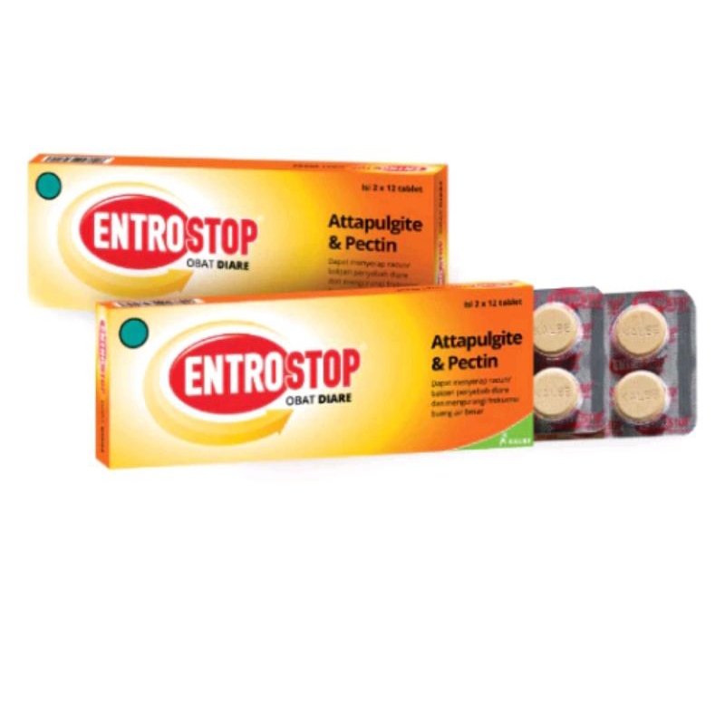ENTROSTOP 1 BOX DAN 1 STRIP