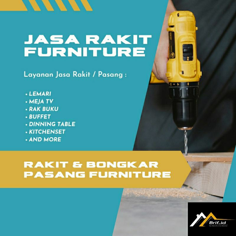 JASA RAKIT / INSTALASI / PEMASANGAN FURNITURE DEKORUMA OLYMPIC DLL