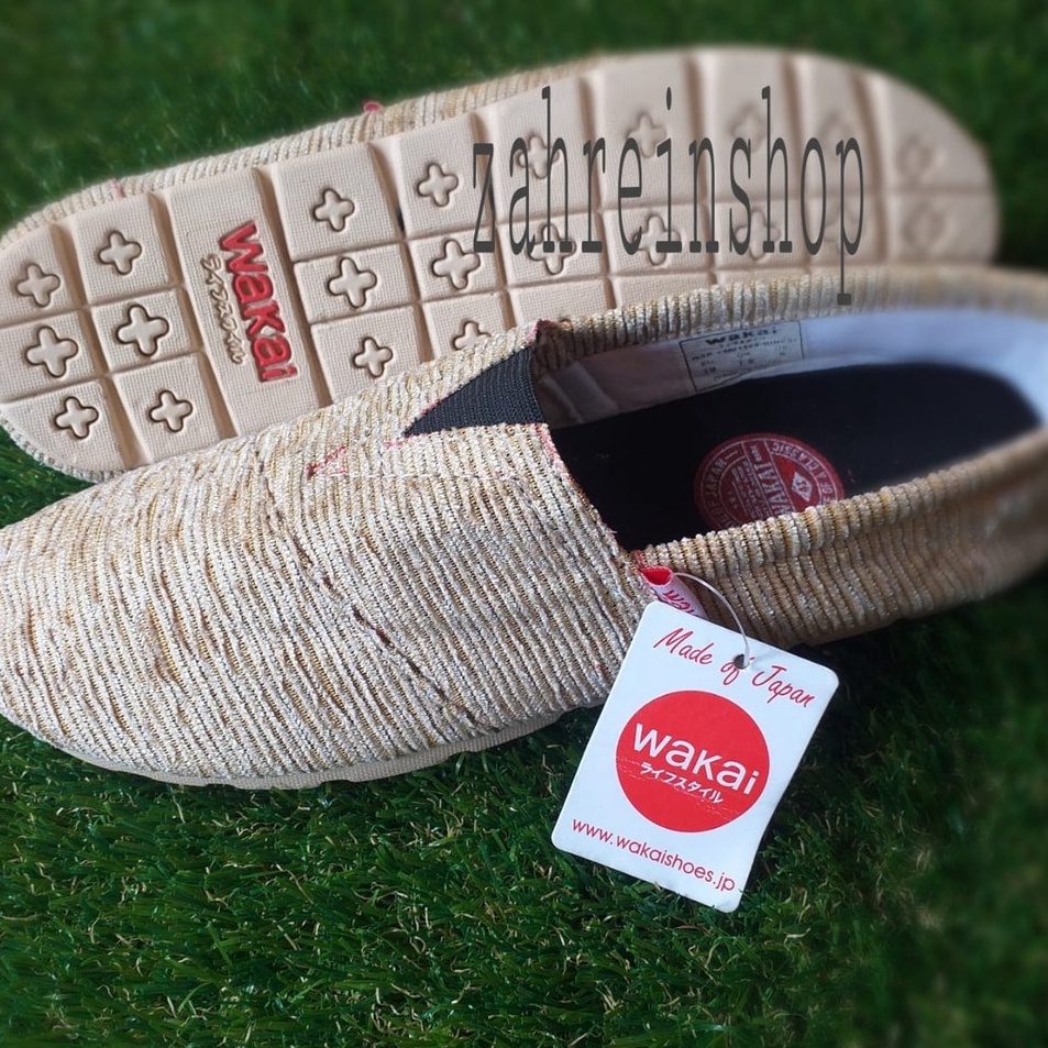 Model Terbatas  WAKAI motif Rajut limited edition sol karet pria wanita 36  43
