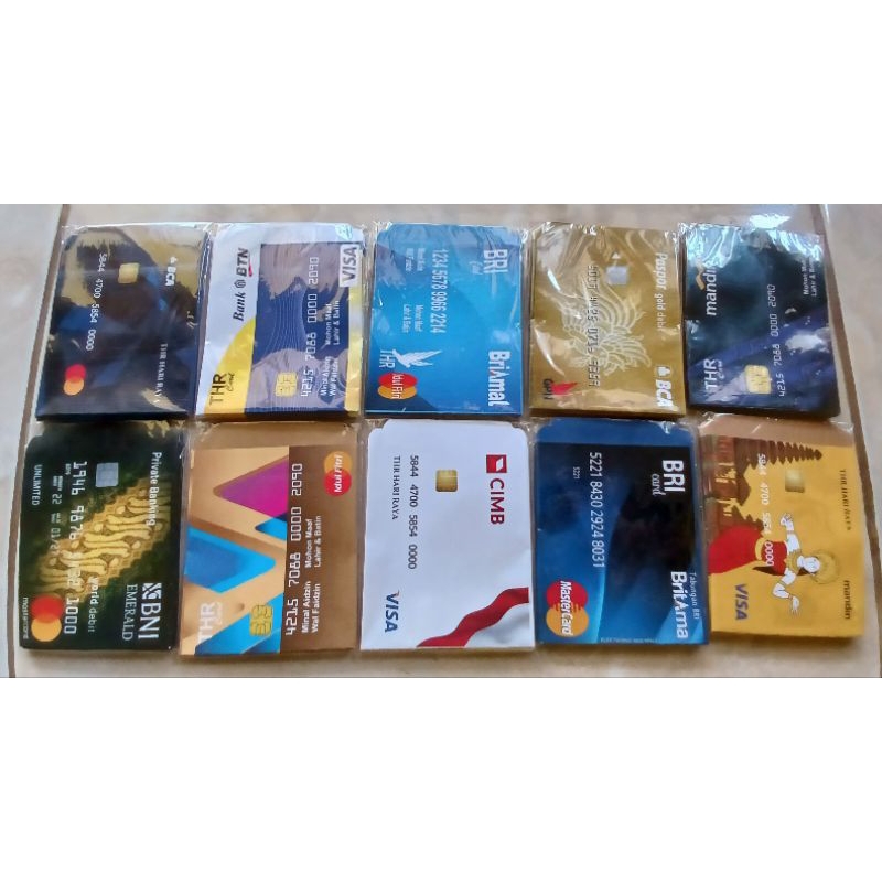 

AMPLOP ATM 1PAK ISI 10PCS