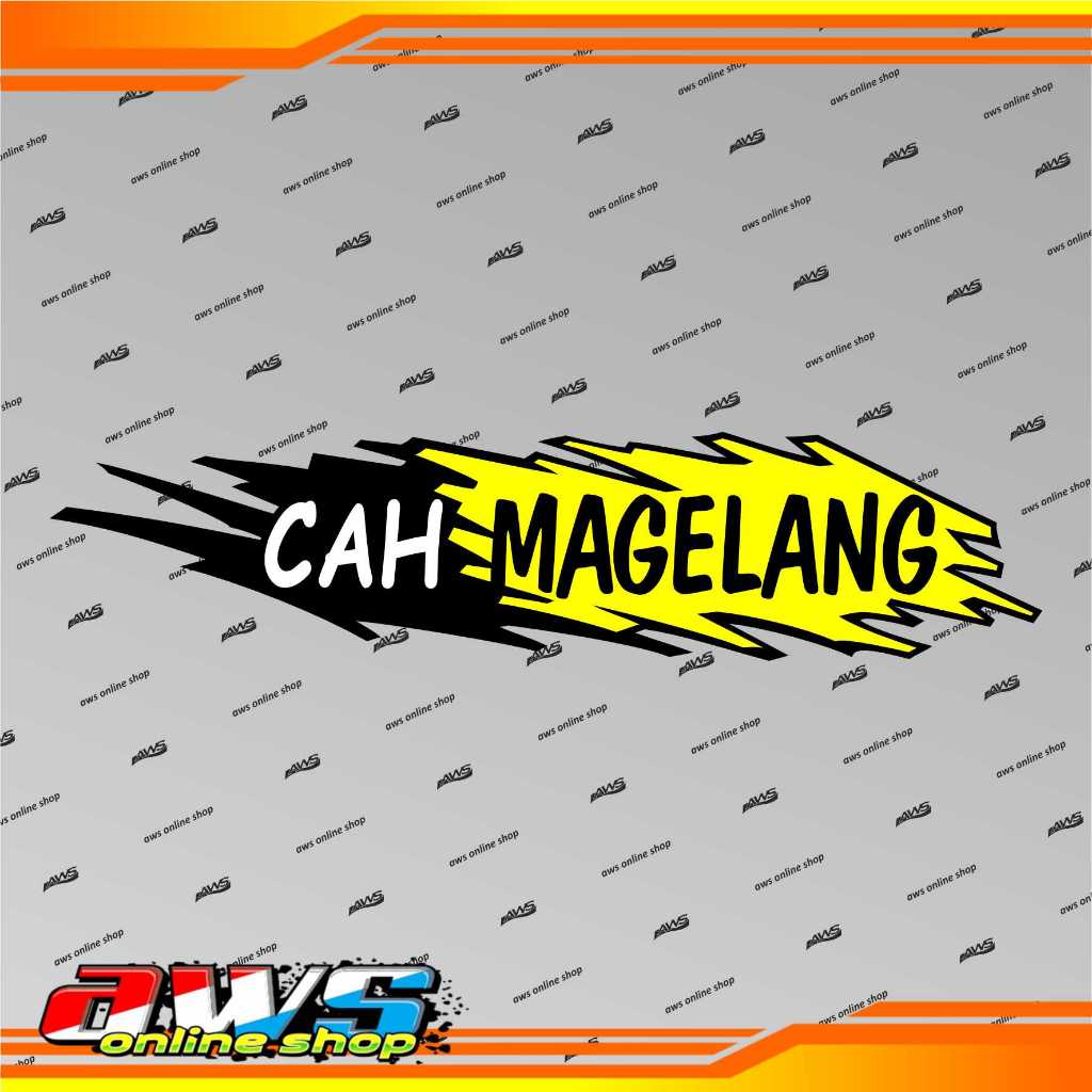 Sticker Cutting Cah Magelang