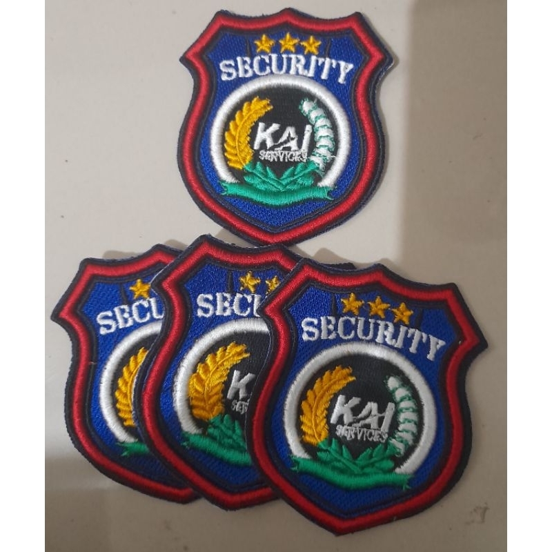 LOGO SECURITY KAI SERVICE/RESKA BORDIR TIMBUL