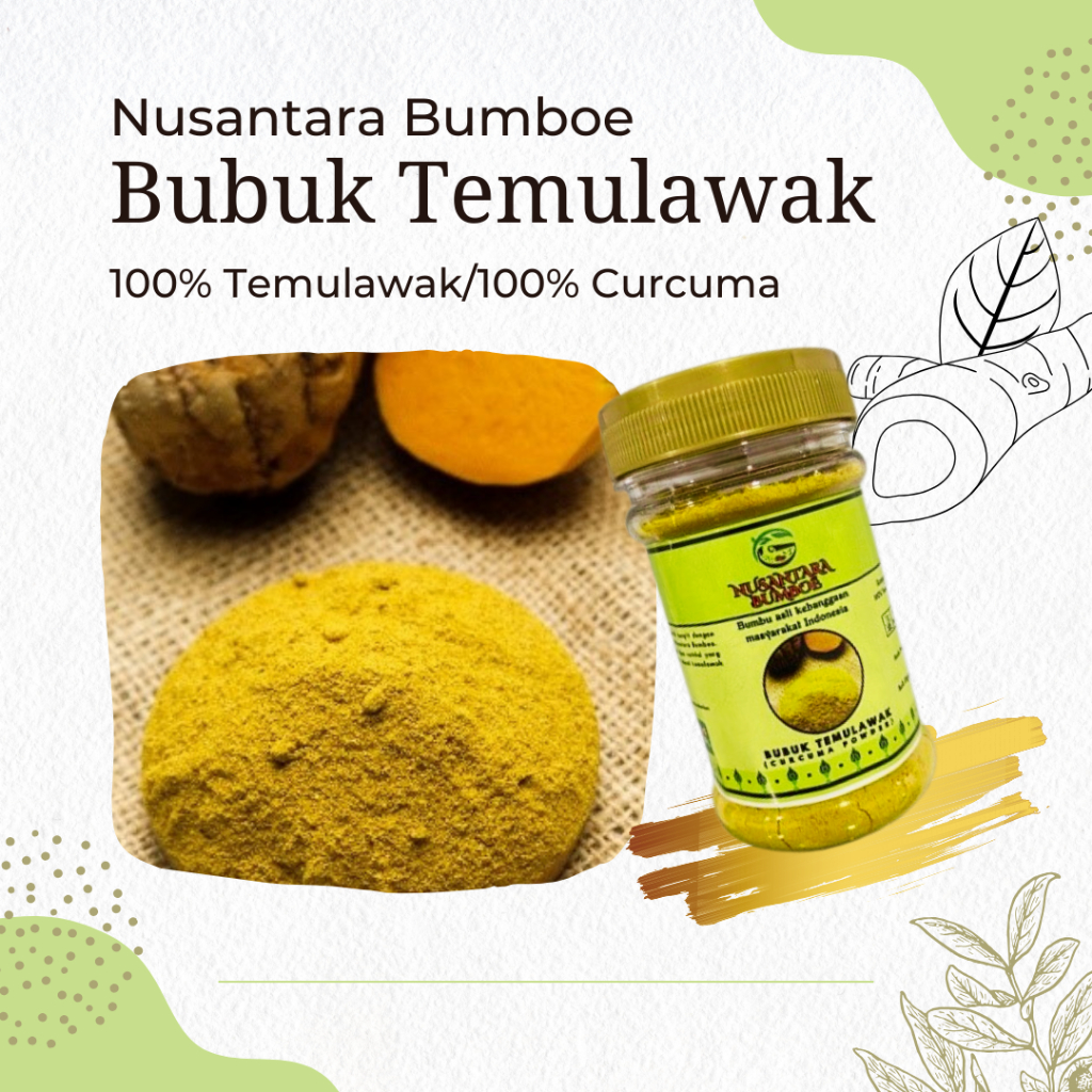 

Nusantara Bumboe - Bubuk Temulawak 50 gram