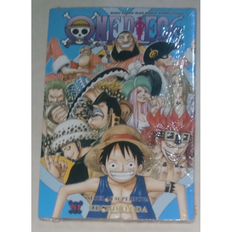komik one piece vol 51 original segel