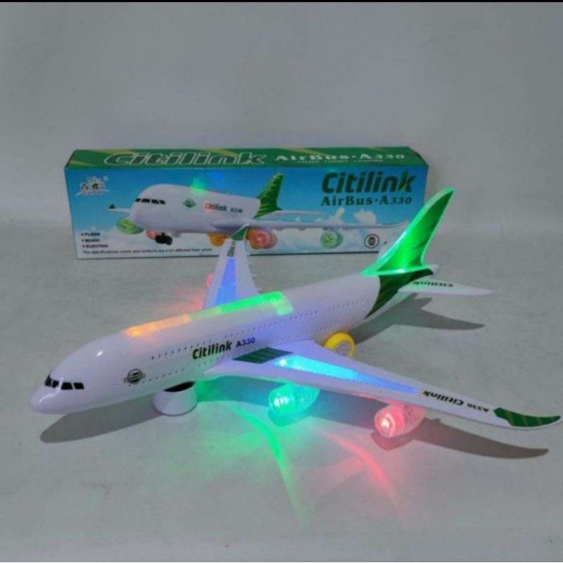 Mainan pesawat Citilink b/o