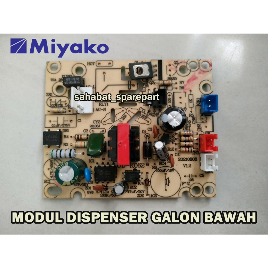 MODUL DISPENSER GALON BAWAH MIYAKO ORIGINAL