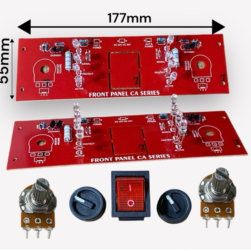 Panel depan Box Ca Series Ca 10 /Ca 15/ Ca 20 Sambung