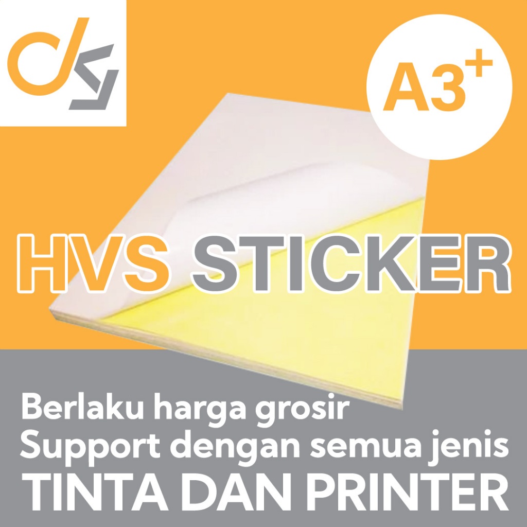 

Kertas Stiker HVS A3+ Kromo Chromo Sticker Lintec Dye Inkjet Art Paper