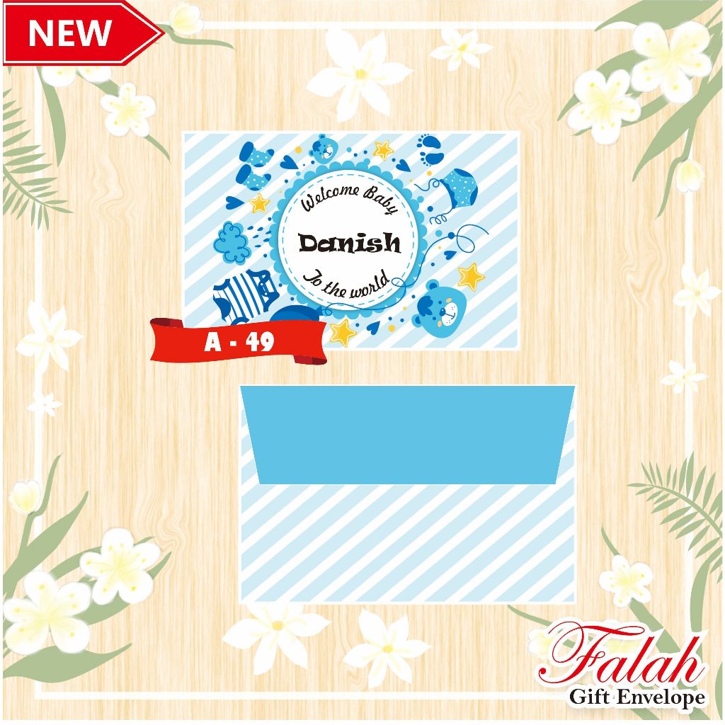 

Amplop Falah Motif A 49 Isi 50 Lembar Tanpa Tulisan