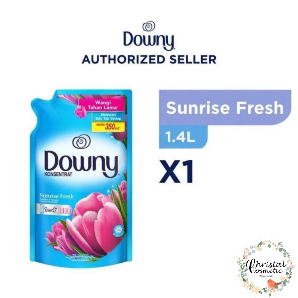 Downy Sunrise Fresh Pelembut & Pewangi Pakaian Konsentrat 1.4L