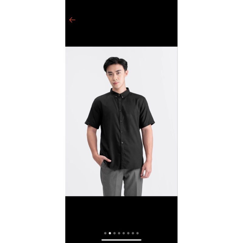 KEMEJA LIVEHAF PRELOVED POLO SHIRT BLACK
