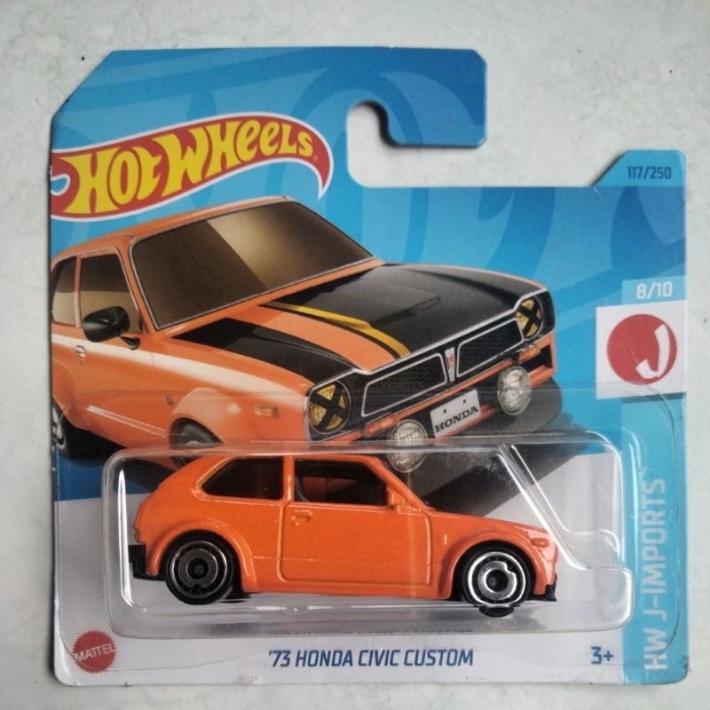 Hot Wheels 73 Honda Civic Custom