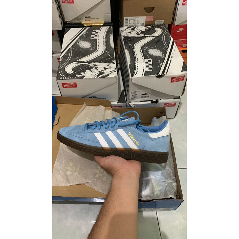 Adidas Handball Spezial Light Ice Blue 100% Original Resmi Store