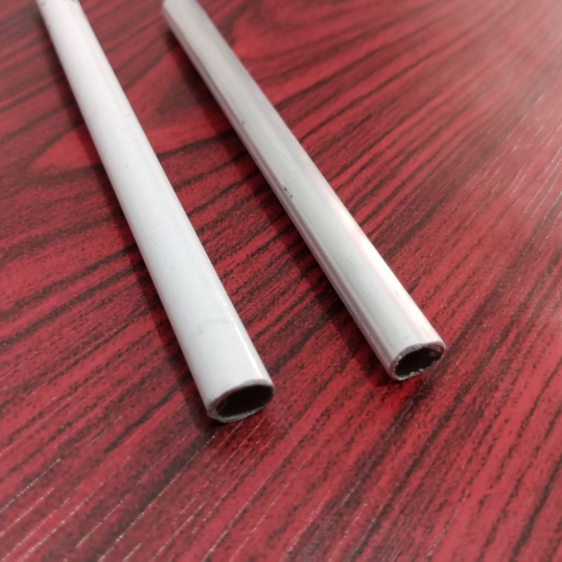 Pipa bulat aluminium 8 mm x 6 meter