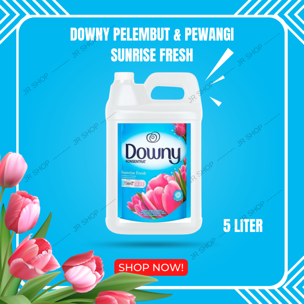 Downy pewangi dan pelembut pakaian Sunsrise Fresh 5 Liter | Softener