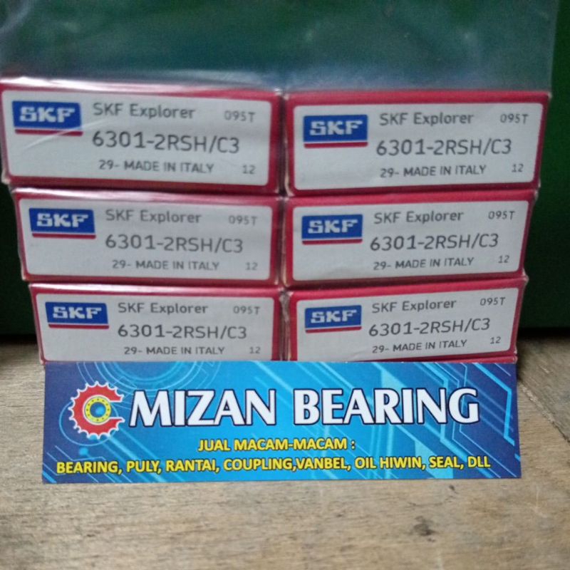 BEARING 6301 2RS C3 SKF