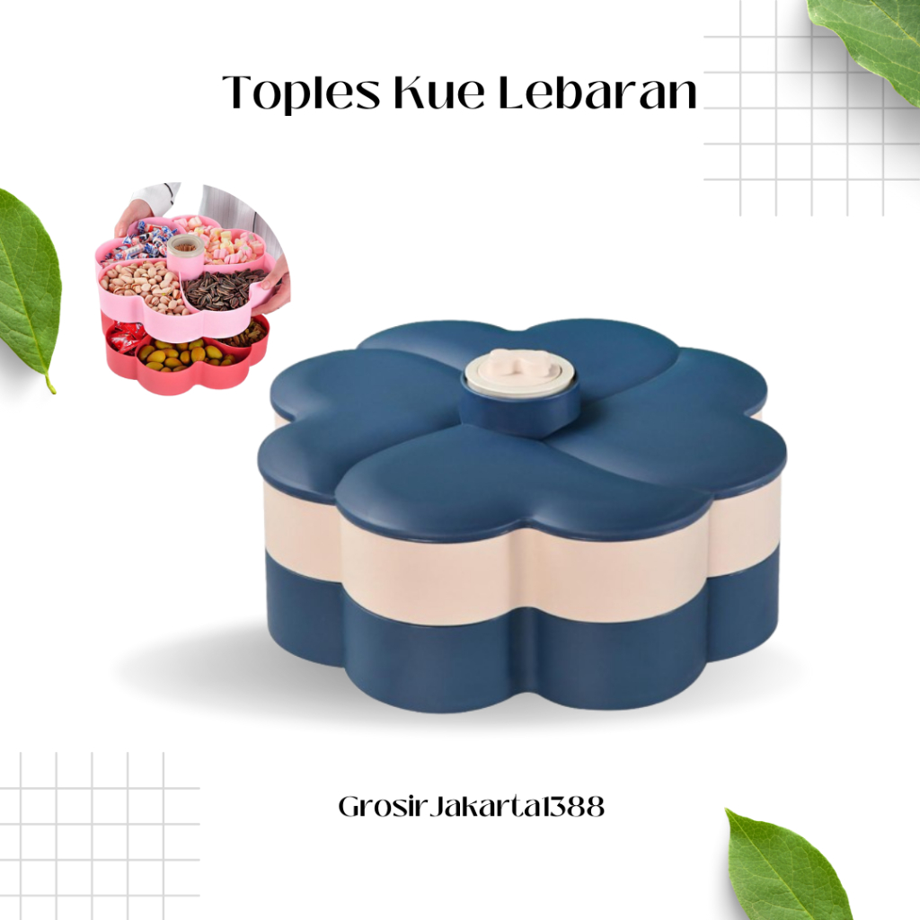 Toples Lebaran Toples Plastik Toples Makanan / Kotak Kue Lebaran Toples Kue Lebaran / Toples Kue Ker