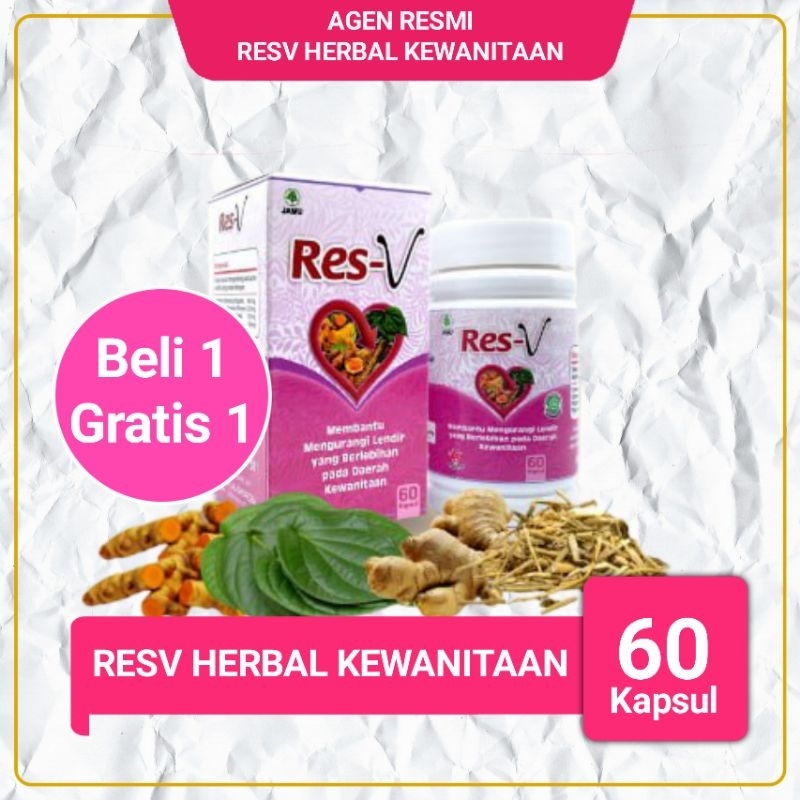 JAMU RAPET PERAPET ORGAN KEWANITAAN RES V RESV SEHAT WANITA ORIGINAL RESMI BPOM