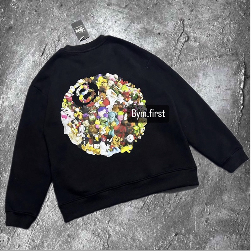 BYM HOODIE STUSSY CREWNECK STUSSY DOLL STUSSY BALL 8 DOLL