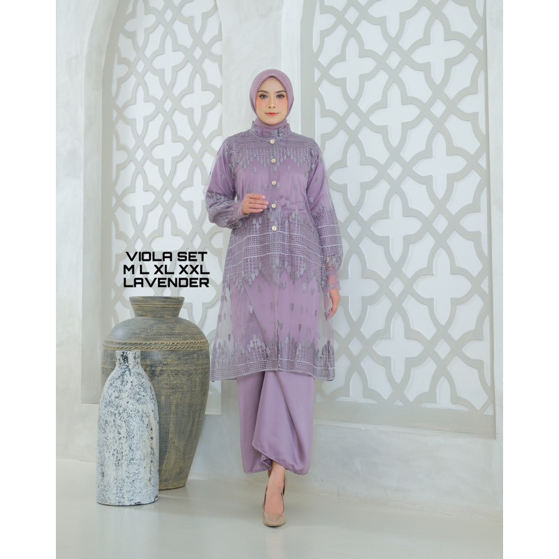 VIOLA SET By JANNAH KEBAYA