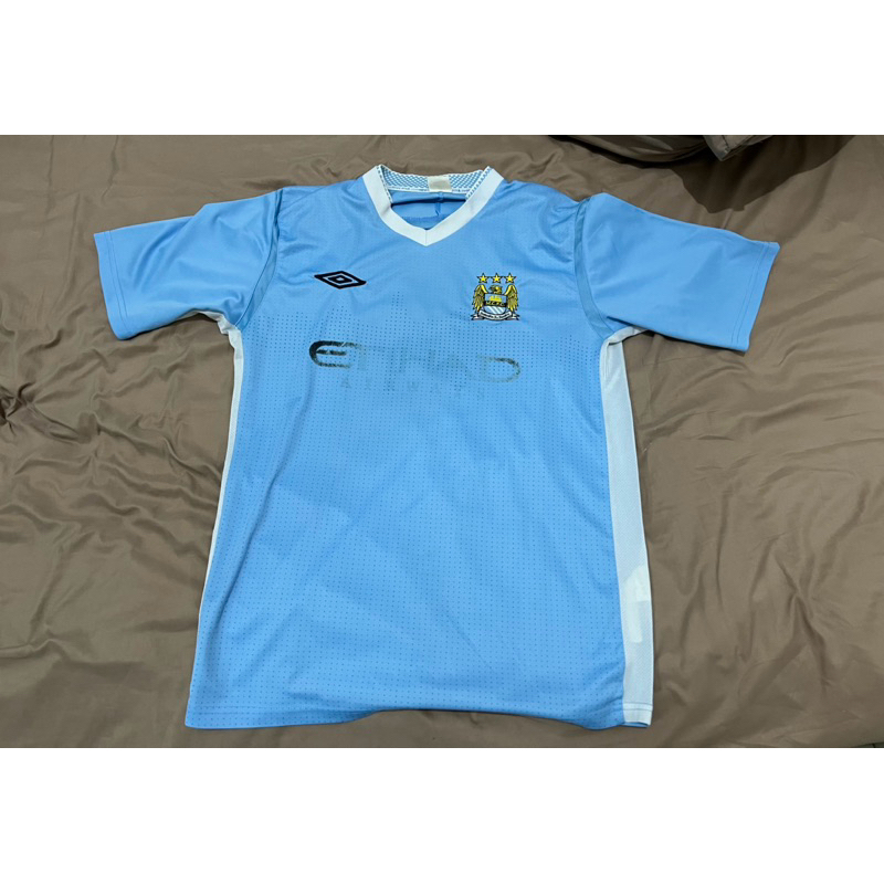 Jersey bola grade ori manchester city retro bekas