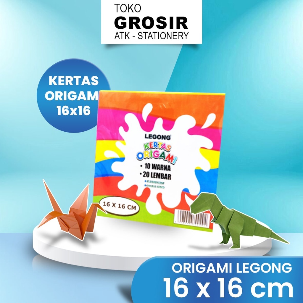 

Kertas Origami LEGONG DF Hanger 16X16 SUPER POP 1