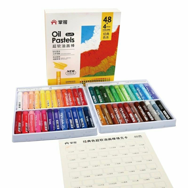 

[PROMO] GRASP SOFT OIL PASTEL ISI 48 FREE NOTE BOOK CANTIK