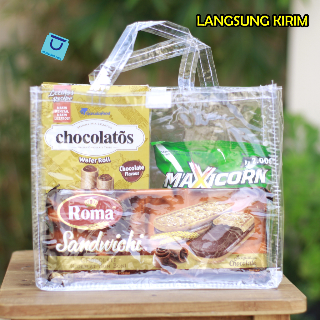 

TAS GOODIE BAG MIKA HAMPERS SOUVENIR UK 25 x 10 x 25 - LANGSUNG KIRIM