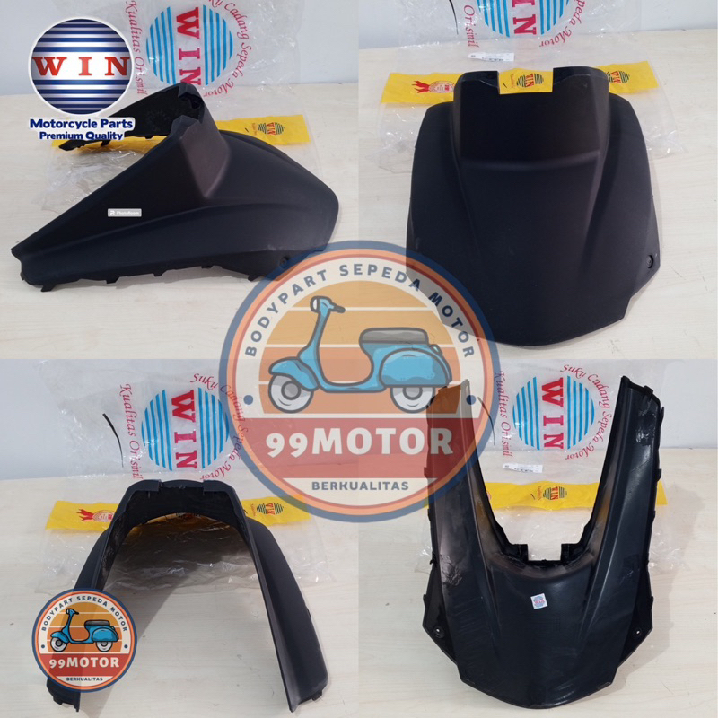 Cover tangki Honda Beat FI 2012 - 2015 / Cover tangki tengah bawah Beat FI / Cover bawah jok motor B