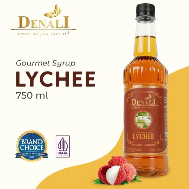 

Lychee syrup denali 750ml