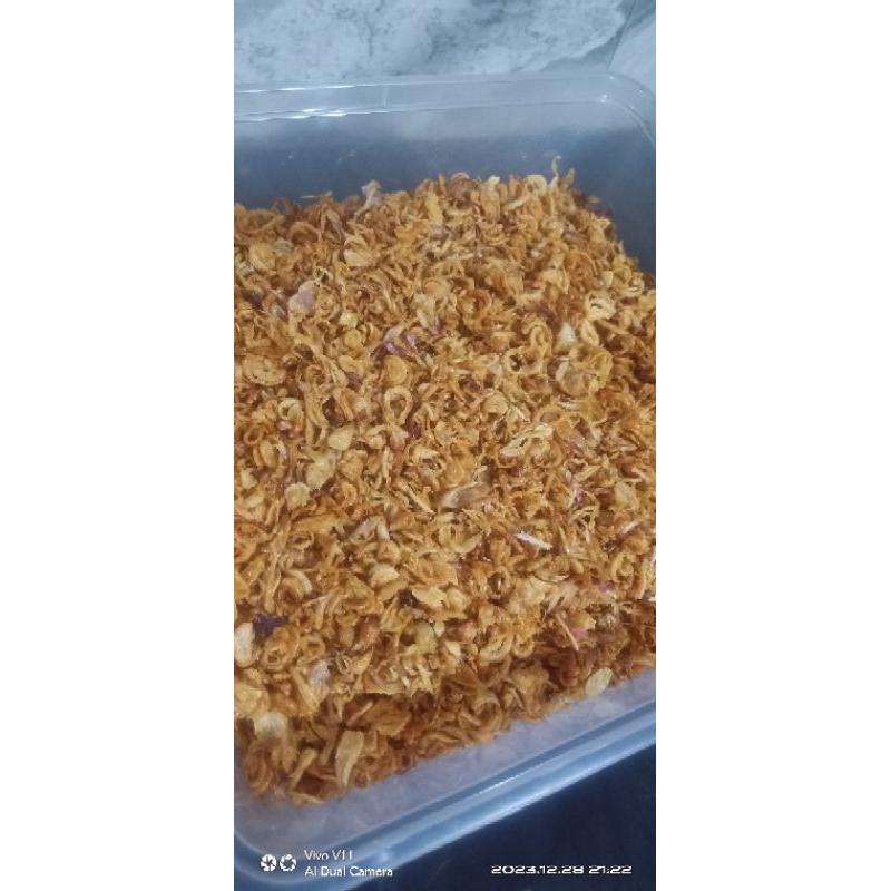

Bawang goreng murni 1 kg