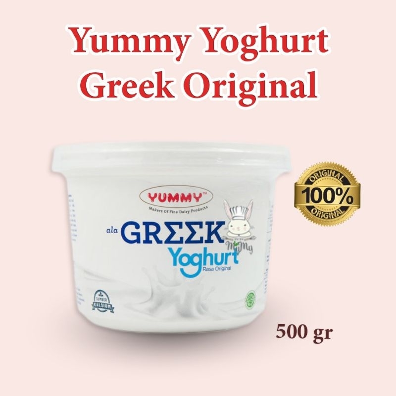 

Yummy Greek Yoghurt Original 500gr