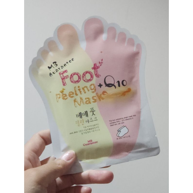foot peeling mask
