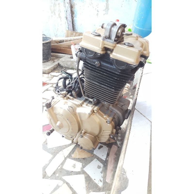 paket blok piston dan head full isi mesin 1 set satria fu request