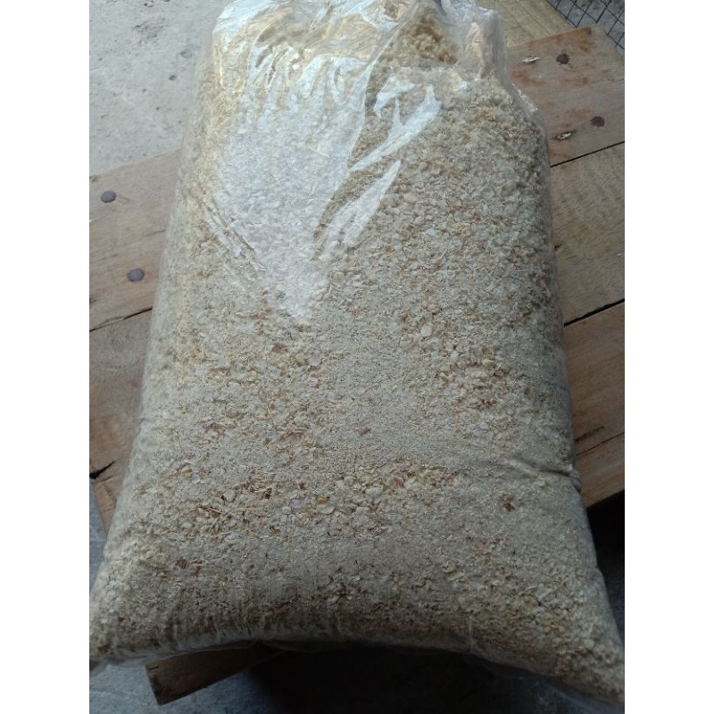 tongkol jagung giling serbuk kemasan  1kg/ bungkus