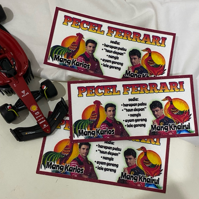 

f1 pecel ferrari sticker ༉‧₊˚✧ | by circuit