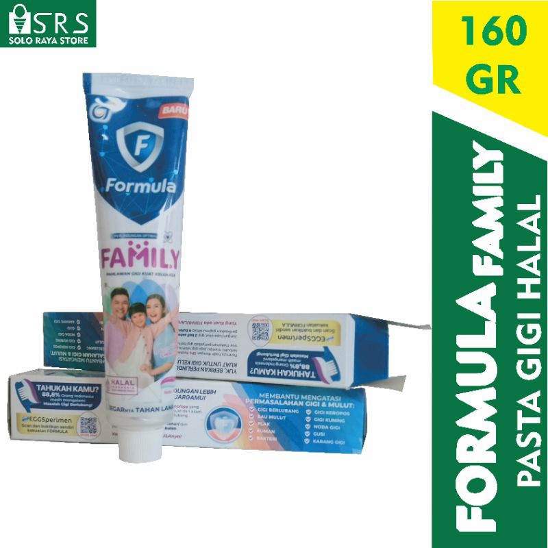 pasta gigi formula family 160 gr/ pasta gigi/ formula family/ pasta gigi murah